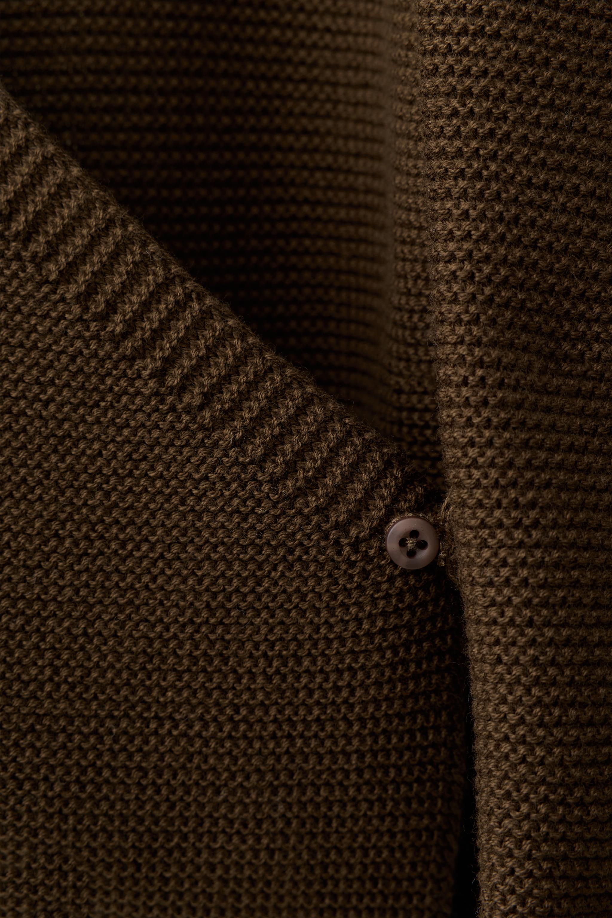 GILET CROISÉ EN MAILLE LINKS